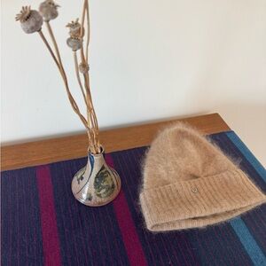 Lululemon Fuzzy Cashmere Hat in Heathered Nutmeg